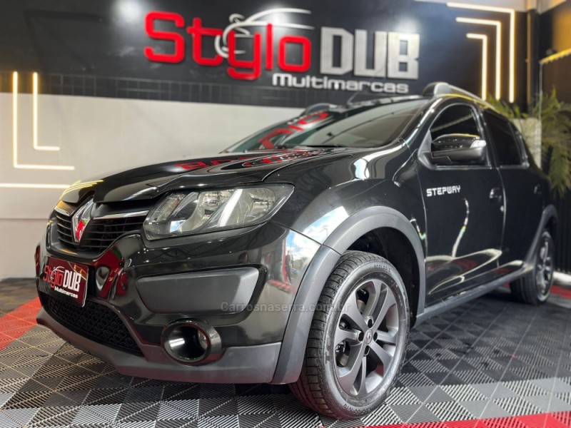 SANDERO 1.6 STEPWAY 16V FLEX 4P MANUAL - 2018 - ESTâNCIA VELHA