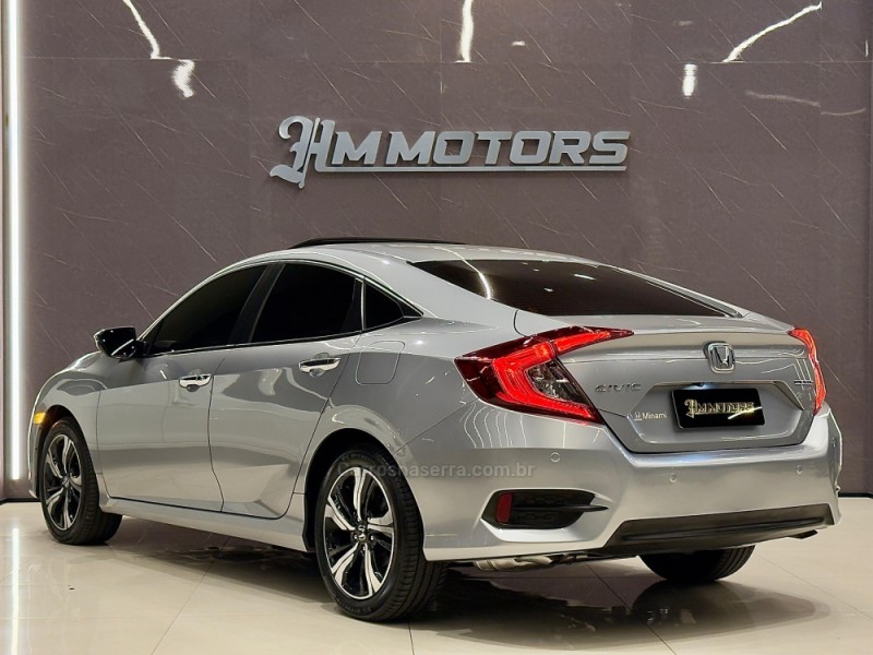 CIVIC 1.5 16V TOURING TURBO GASOLINA 4P AUTOMÁTICO - 2018 - CAXIAS DO SUL