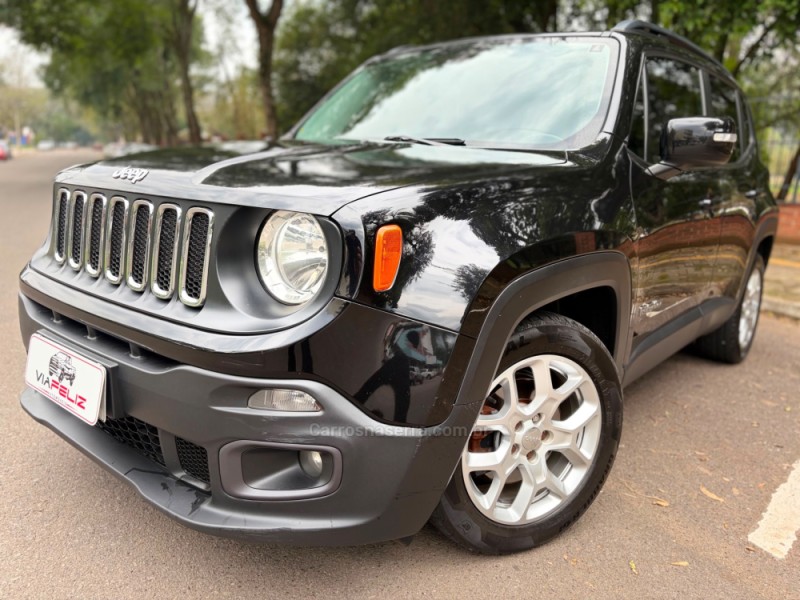 RENEGADE 1.8 16V FLEX LONGITUDE 4P AUTOMÁTICO - 2016 - FELIZ