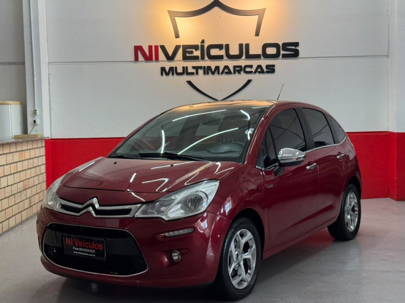 c3 1.6 exclusive 16v flex 4p automatico 2014 caxias do sul
