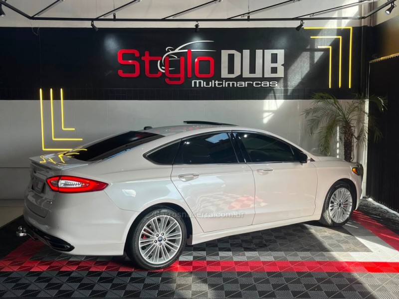 FUSION 2.0 TITANIUM PLUS AWD 16V GASOLINA 4P AUTOMÁTICO - 2014 - ESTâNCIA VELHA