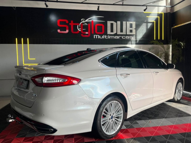 FUSION 2.0 TITANIUM PLUS AWD 16V GASOLINA 4P AUTOMÁTICO - 2014 - ESTâNCIA VELHA