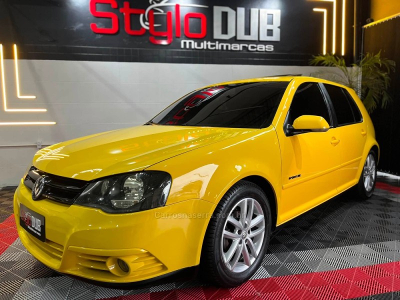 GOLF 1.6 MI SPORTLINE 8V FLEX 4P MANUAL - 2011 - ESTâNCIA VELHA