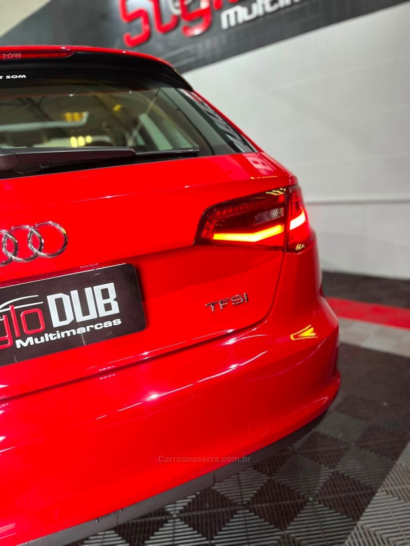 A3 1.8 TFSI SPORTBACK 16V GASOLINA 4P AUTOMÁTICO - 2014 - ESTâNCIA VELHA