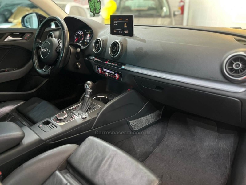 A3 1.4 TFSI SEDAN AMBIENTE 16V GASOLINA 4P S-TRONIC - 2016 - ESTâNCIA VELHA
