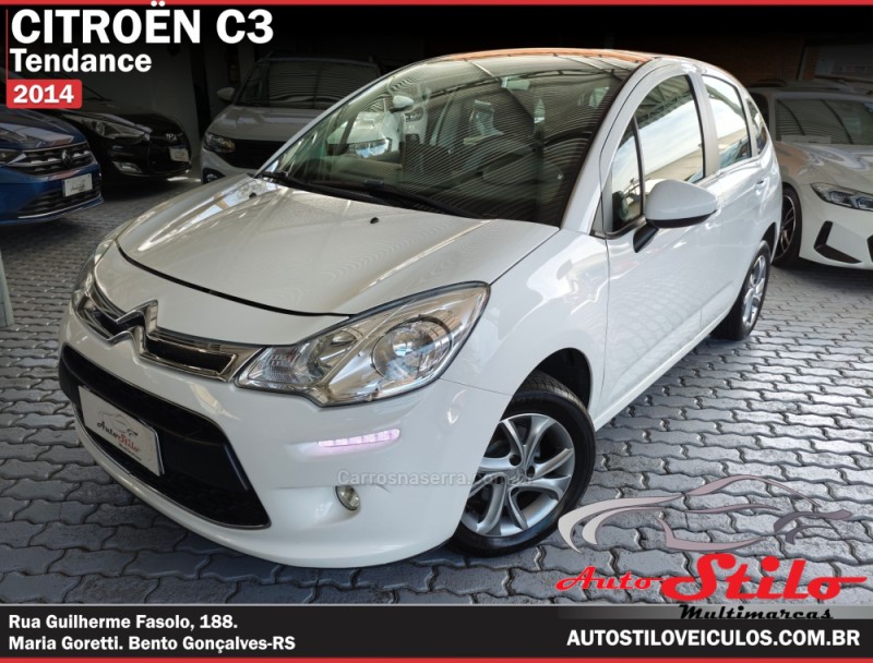 c3 1.5 tendance 8v flex 4p manual 2014 bento goncalves