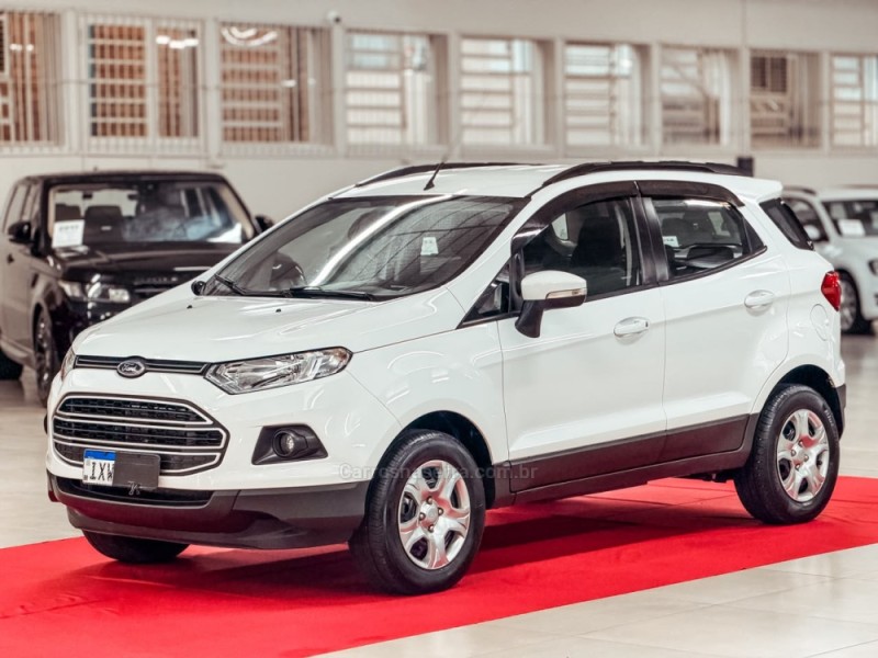 ecosport 1.6 se 16v flex 4p automatico 2017 nova prata