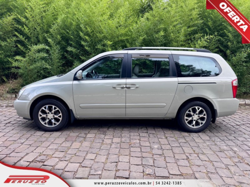 CARNIVAL 3.5 EX V6 24V GASOLINA 4P AUTOMATICO - 2015 - NOVA PRATA