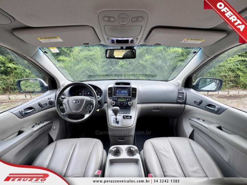 CARNIVAL 3.5 EX V6 24V GASOLINA 4P AUTOMATICO - 2015 - NOVA PRATA
