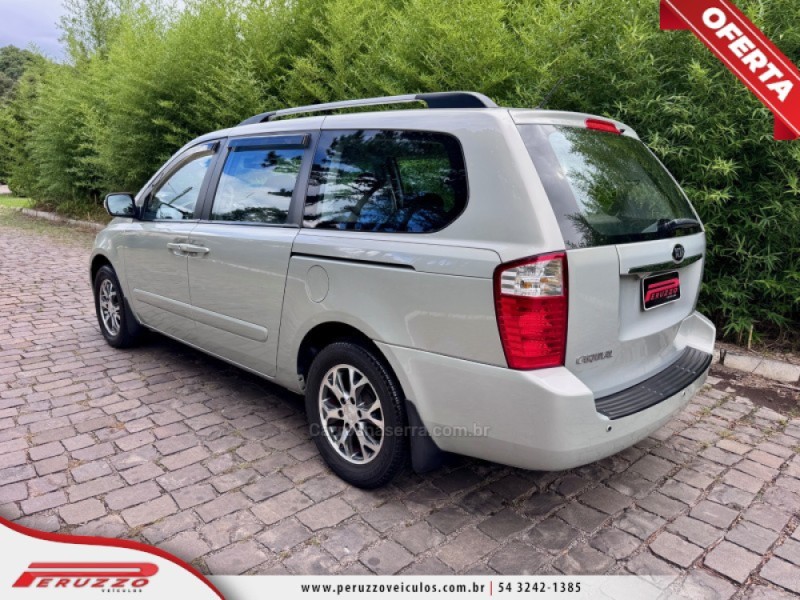 CARNIVAL 3.5 EX V6 24V GASOLINA 4P AUTOMATICO - 2015 - NOVA PRATA