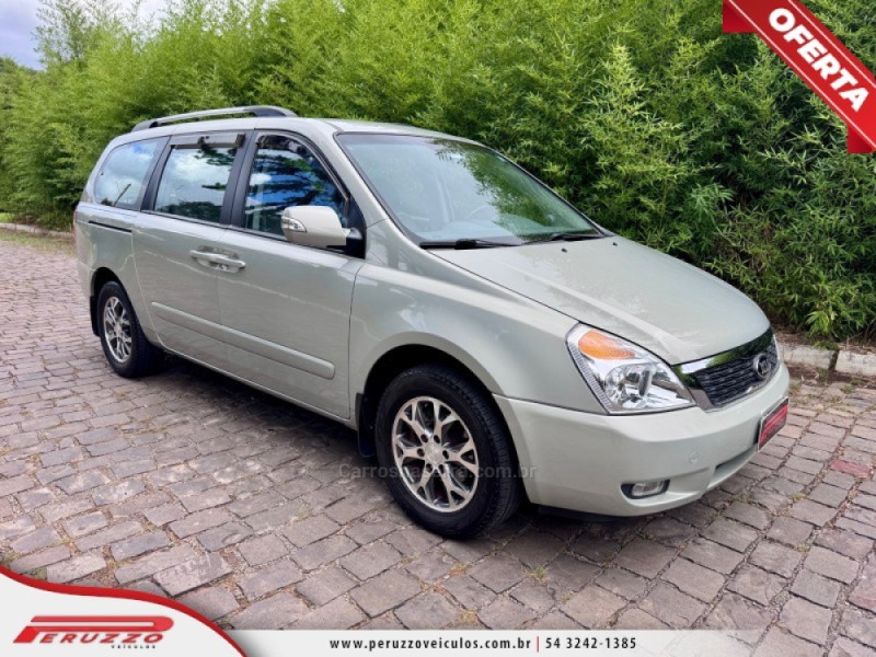 CARNIVAL 3.5 EX V6 24V GASOLINA 4P AUTOMATICO - 2015 - NOVA PRATA