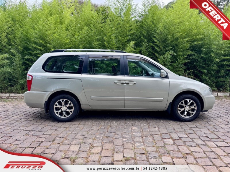 CARNIVAL 3.5 EX V6 24V GASOLINA 4P AUTOMATICO - 2015 - NOVA PRATA