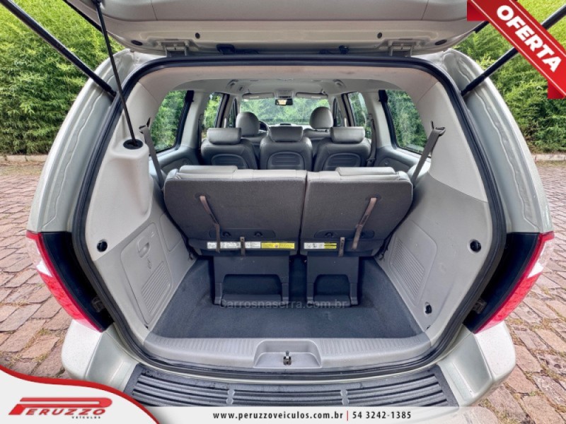 CARNIVAL 3.5 EX V6 24V GASOLINA 4P AUTOMATICO - 2015 - NOVA PRATA
