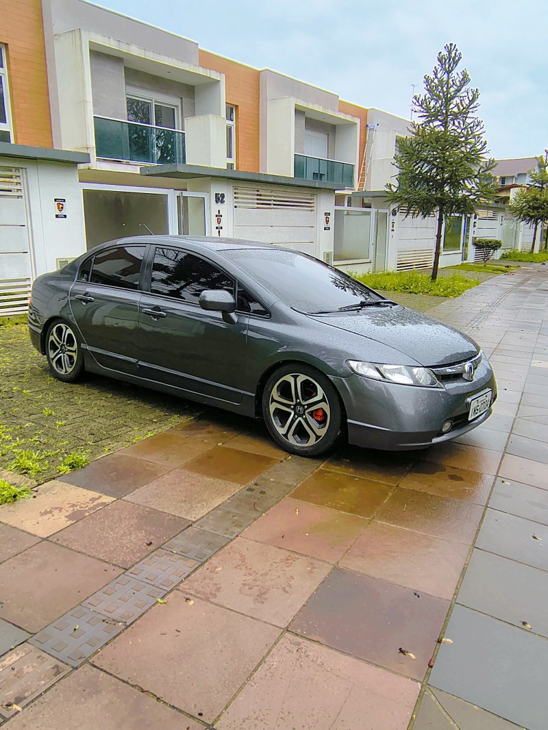civic 1.8 lxs 16v flex 4p automatico 2007 farroupilha