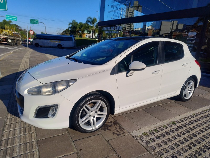 308 2.0 allure 16v flex 4p automatico 2014 caxias do sul