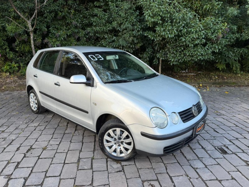 POLO 1.6 MI 8V GASOLINA 4P MANUAL - 2003 - CAXIAS DO SUL
