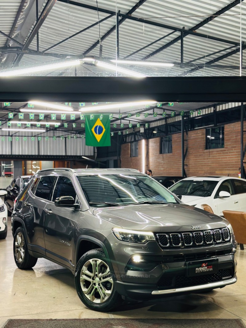COMPASS 1.3 LONGITUDE T270 16V TURBO 4X2 FLEX 4P AUTOMÁTICO - 2023 - CANELA