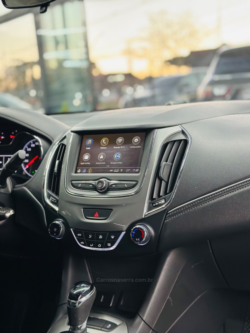 CRUZE 1.4 TURBO LT 16V FLEX 4P AUTOMÁTICO - 2020 - CANELA
