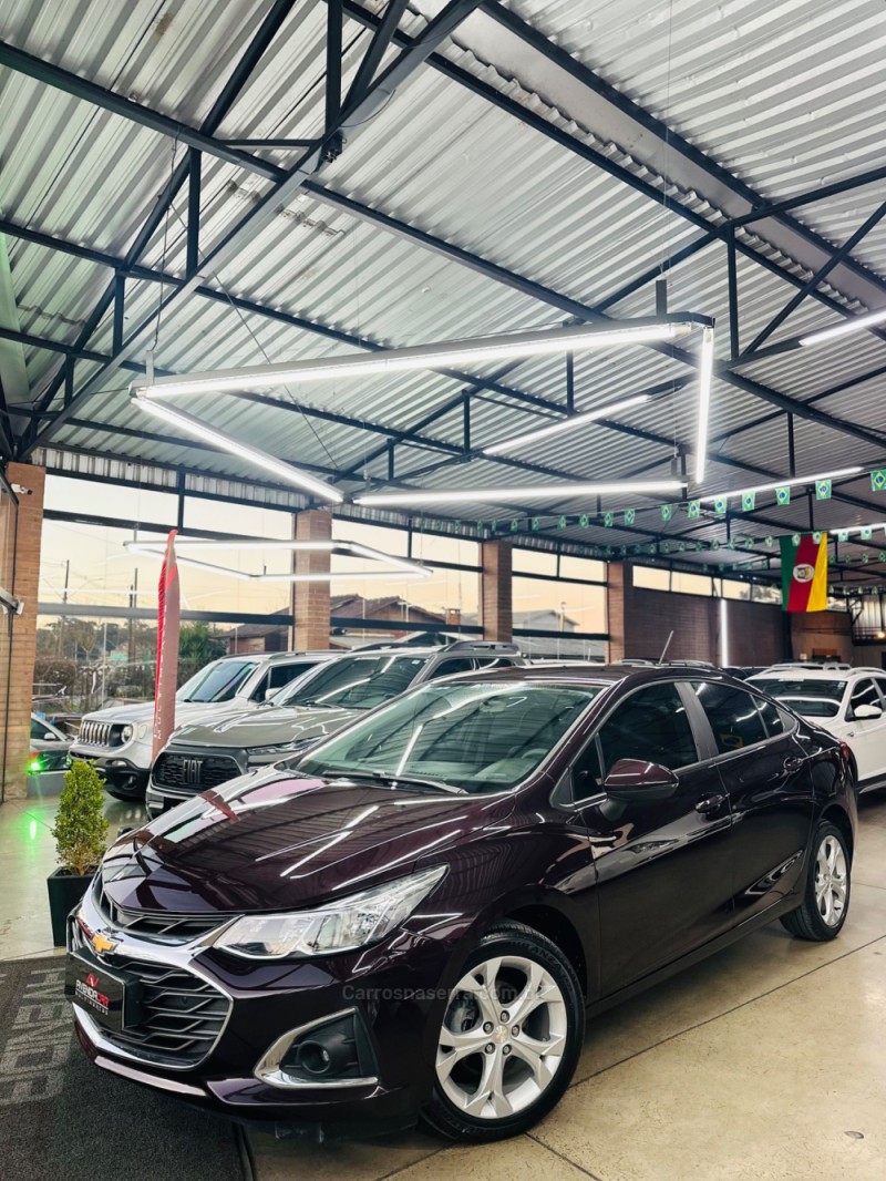cruze 1.4 turbo lt 16v flex 4p automatico 2020 canela