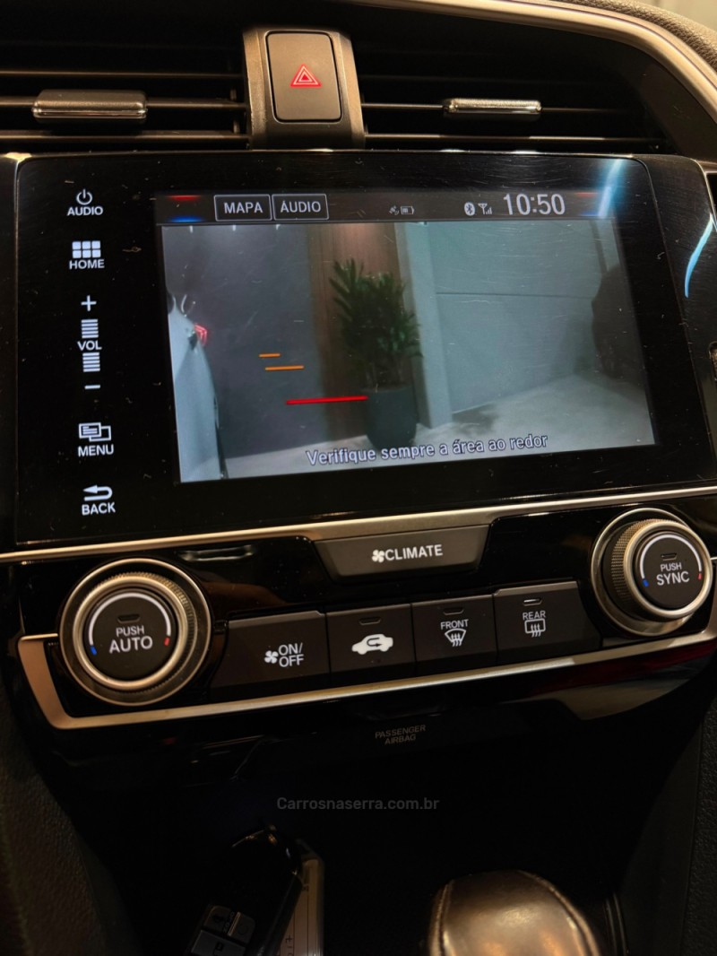 CIVIC 1.5 16V TOURING TURBO GASOLINA 4P AUTOMÁTICO - 2017 - CAXIAS DO SUL