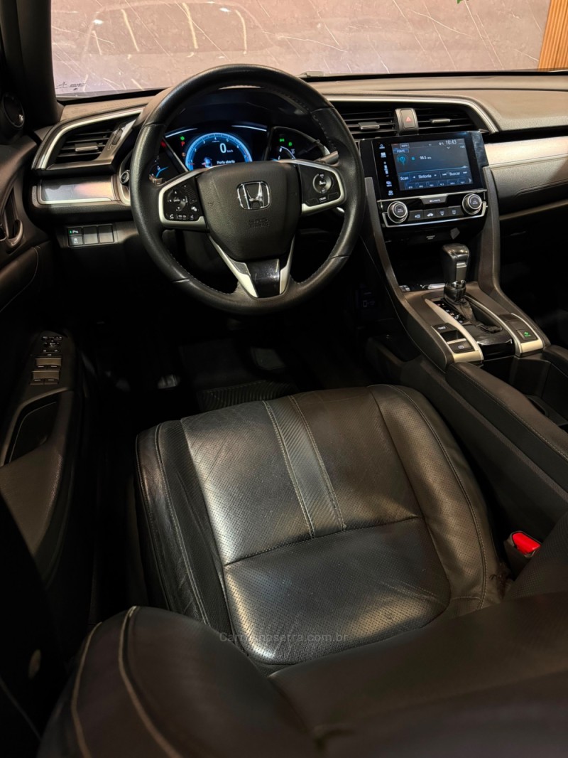 CIVIC 1.5 16V TOURING TURBO GASOLINA 4P AUTOMÁTICO - 2017 - CAXIAS DO SUL