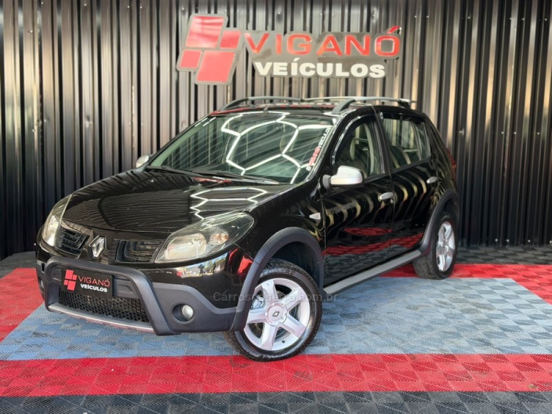 sandero 1.6 stepway 16v flex 4p manual 2011 caxias do sul