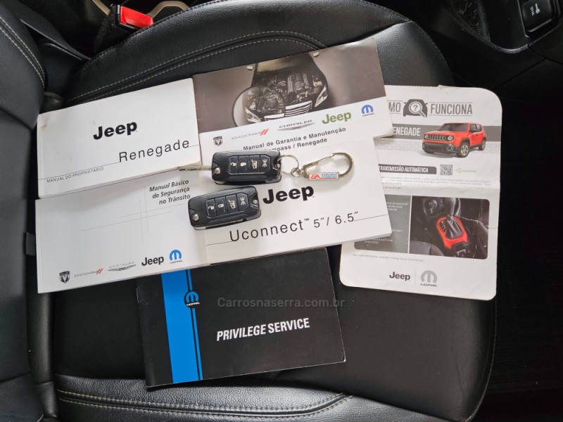 RENEGADE 1.8 16V FLEX LONGITUDE 4P AUTOMÁTICO - 2018 - TAPEJARA
