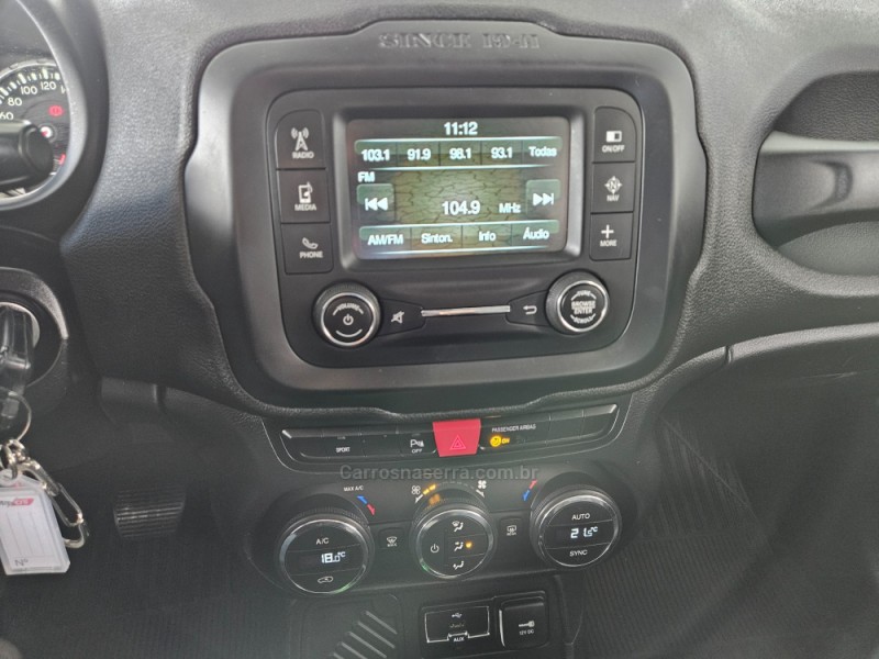 RENEGADE 1.8 16V FLEX LONGITUDE 4P AUTOMÁTICO - 2018 - TAPEJARA