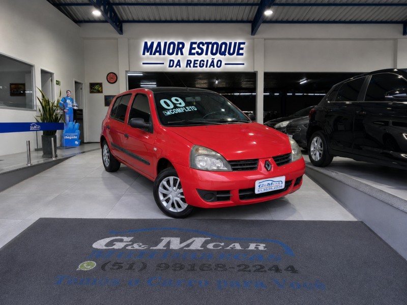 clio 1.0 16v flex 4p manual 2009 sao sebastiao do cai