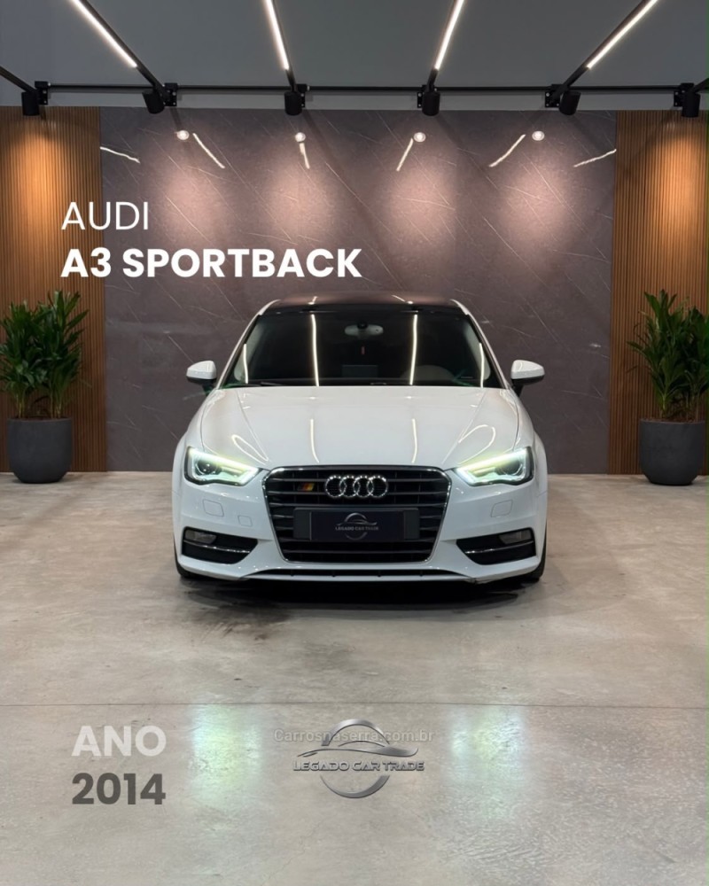 a3 1.8 tfsi sportback 16v gasolina 4p automatico 2014 caxias do sul
