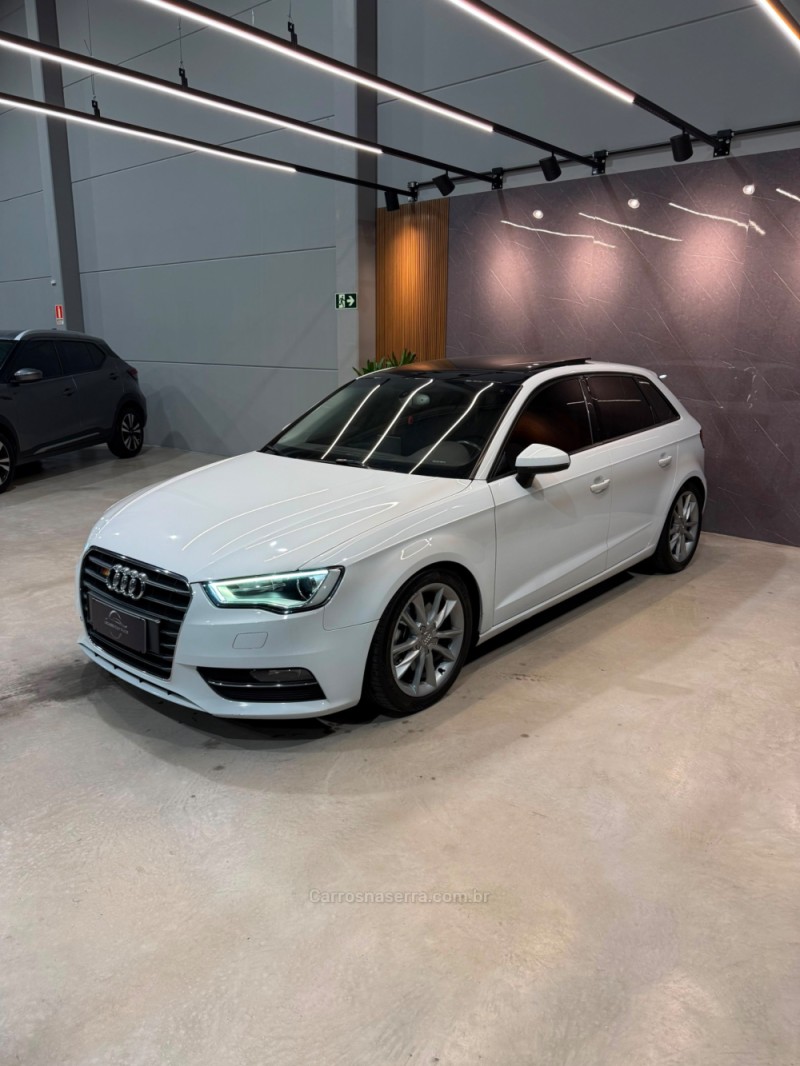 A3 1.8 TFSI SPORTBACK 16V GASOLINA 4P AUTOMÁTICO - 2014 - CAXIAS DO SUL
