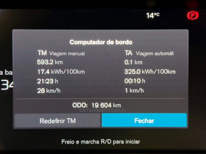 XC 40 P6 RECHARGE ELETRIC PLUS 4P AUTOMÁTICO - 2024 - FLORES DA CUNHA