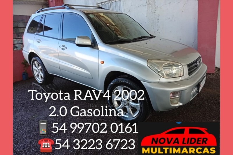 rav4 2.0 4x4 16v gasolina 4p automatico 2002 caxias do sul