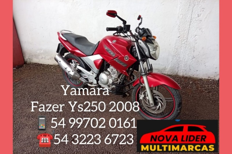 fazer ys 250 2008 caxias do sul