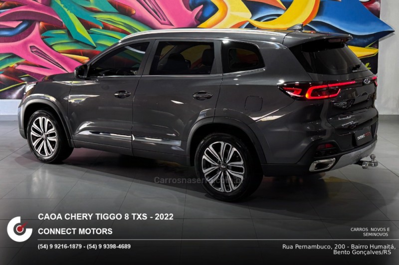 TIGGO 1.6 16V TURBO GDI 8 TXS GASOLINA 4P AUTOMÁTICO - 2022 - BENTO GONçALVES