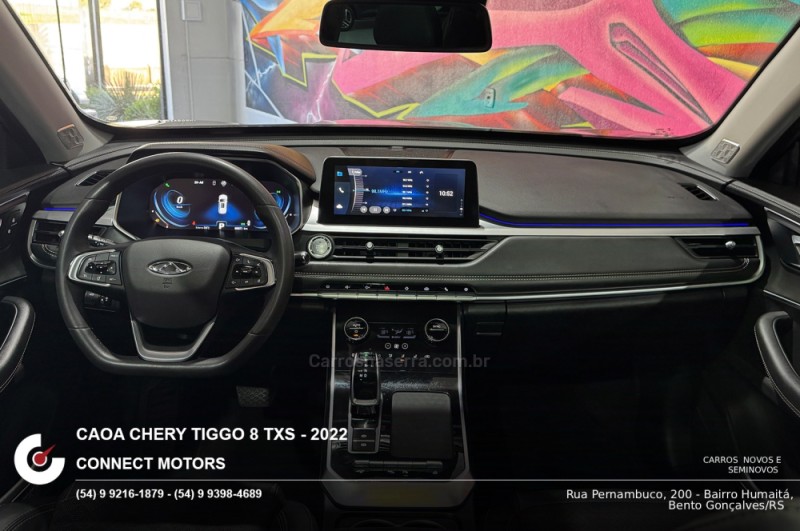 TIGGO 1.6 16V TURBO GDI 8 TXS GASOLINA 4P AUTOMÁTICO - 2022 - BENTO GONçALVES