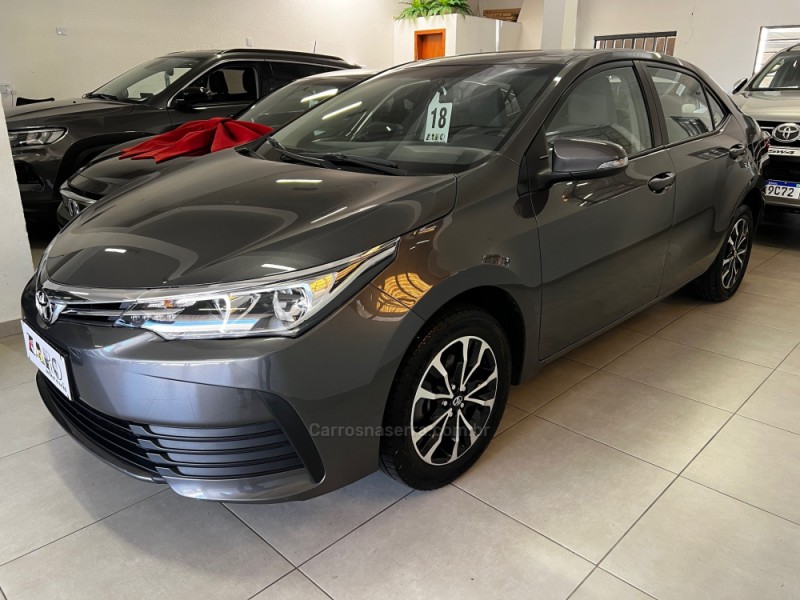 corolla 1.8 gli 16v flex 4p automatico 2018 carlos barbosa