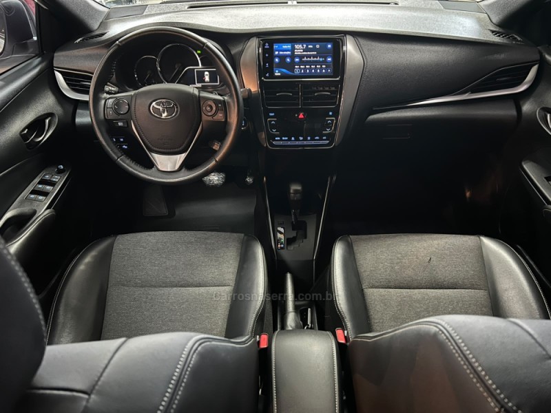YARIS 1.5 XS 16V FLEX 4P AUTOMÁTICO - 2023 - CAXIAS DO SUL