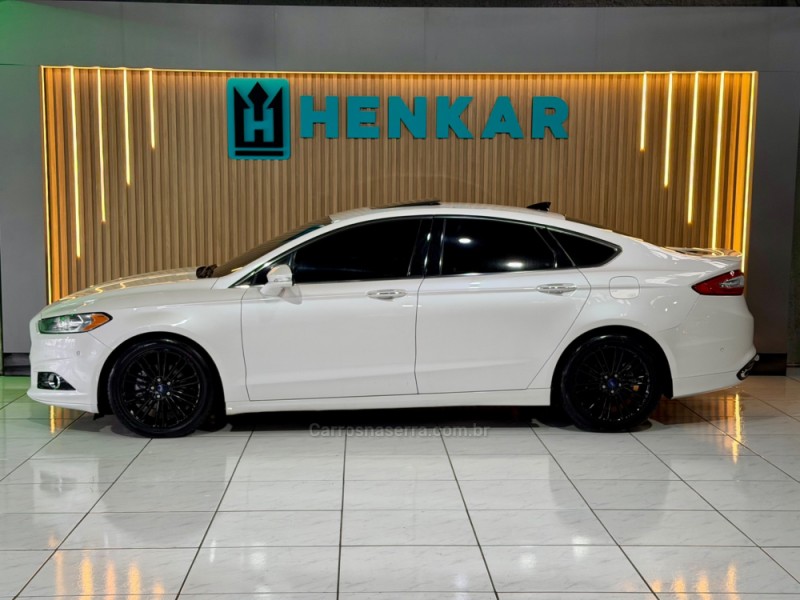 FUSION 2.0 TITANIUM AWD 16V GASOLINA 4P AUTOMÁTICO - 2013 - CAMPO BOM