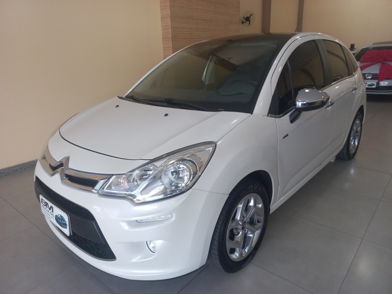 c3 1.6 exclusive 16v flex 4p automatico 2013 bento goncalves