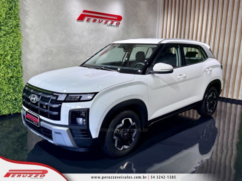 creta 1.0 comfort turbo 12v 4p flex automatico  2025 nova prata
