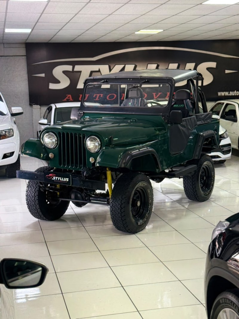 WILLYS 2.6 4X4 BF 161 GASOLINA 2P MANUAL - 1968 - ESTâNCIA VELHA