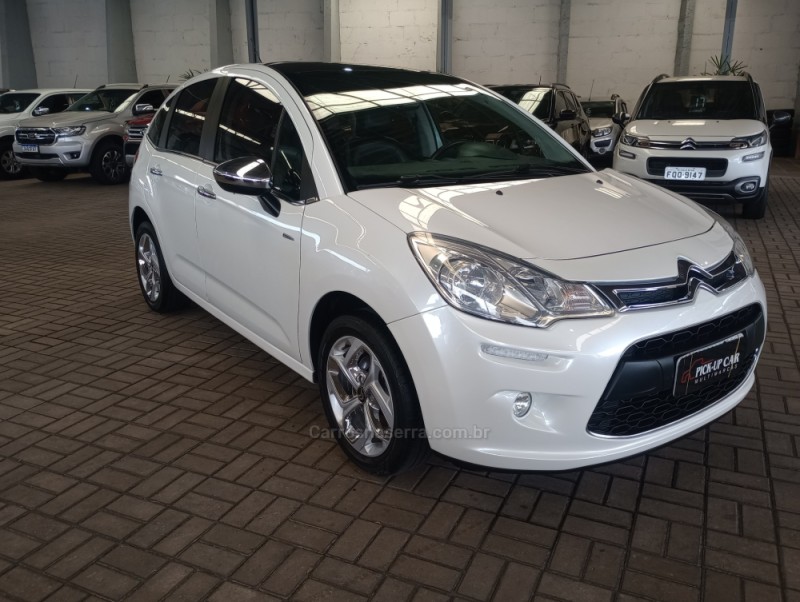 C3 1.6 EXCLUSIVE 16V FLEX 4P AUTOMÁTICO - 2014 - CAXIAS DO SUL