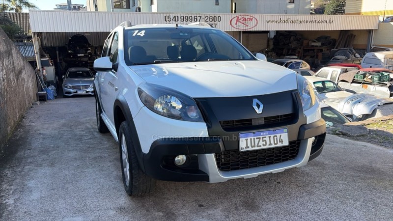 SANDERO 1.6 STEPWAY 16V FLEX 4P AUTOMÁTICO - 2014 - CAXIAS DO SUL