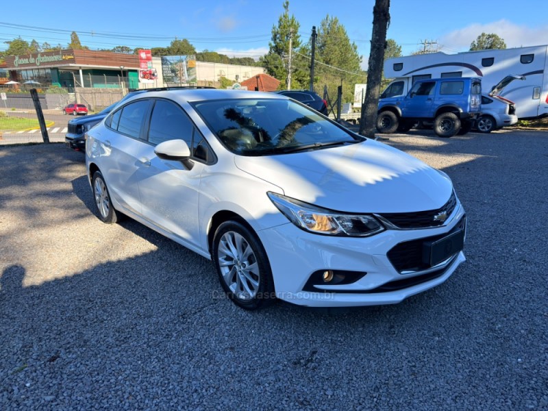 CRUZE 1.4 TURBO LT 16V FLEX 4P AUTOMÁTICO - 2018 - CANELA