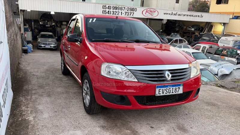 LOGAN 1.0 AUTHENTIQUE 16V FLEX 4P MANUAL - 2012 - CAXIAS DO SUL