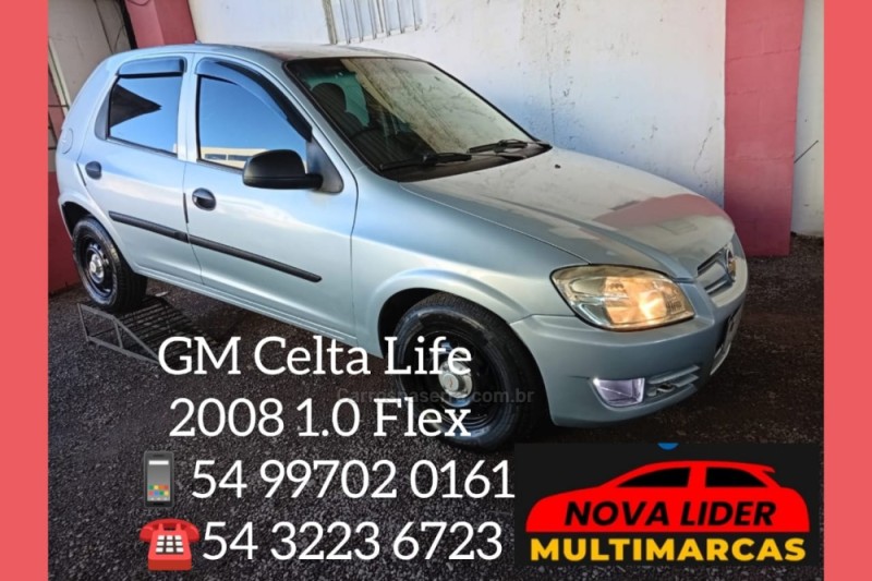 celta 1.0 mpfi life 8v flex 4p manual 2008 caxias do sul