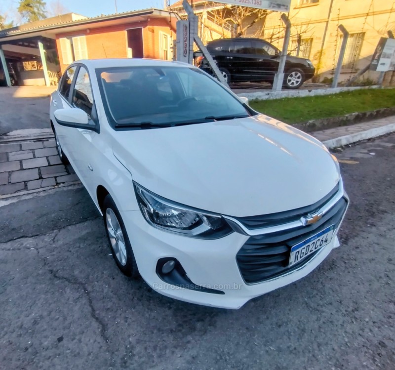 ONIX 1.0	LTZ PLUS 8V TURBO FLEX 4P AUTOMÁTICO - 2021 - CAXIAS DO SUL