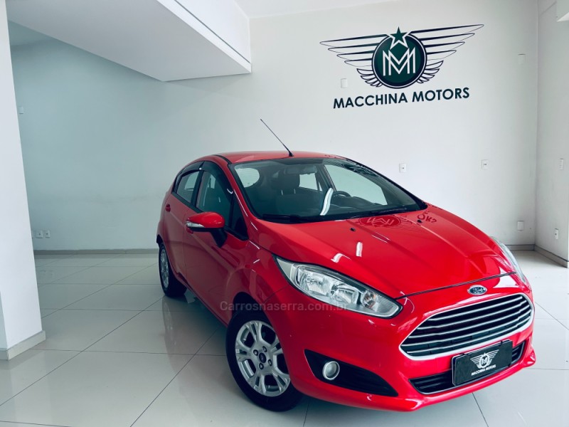 fiesta 1.6 se hatch 16v flex 4p automatico 2014 caxias do sul