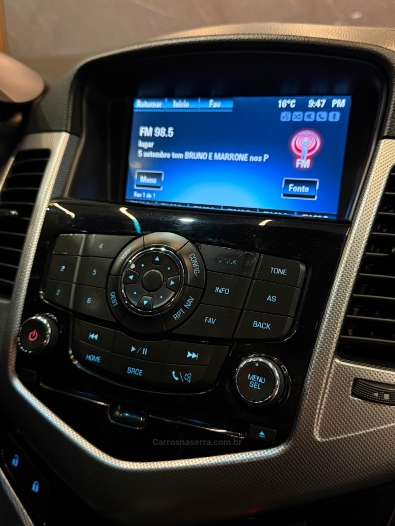 CRUZE 1.8 LTZ 16V FLEX 4P AUTOMÁTICO - 2014 - CAXIAS DO SUL